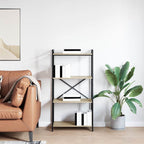 Bücherregal Sonoma-Eiche 60 x 30 x 120 cm Holzwerkstoff