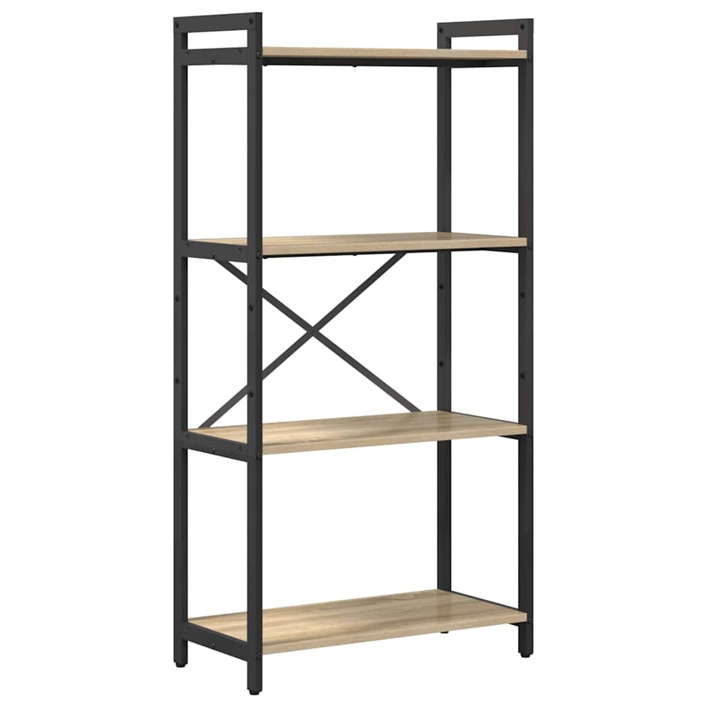 Bücherregal Sonoma-Eiche 60 x 30 x 120 cm Holzwerkstoff