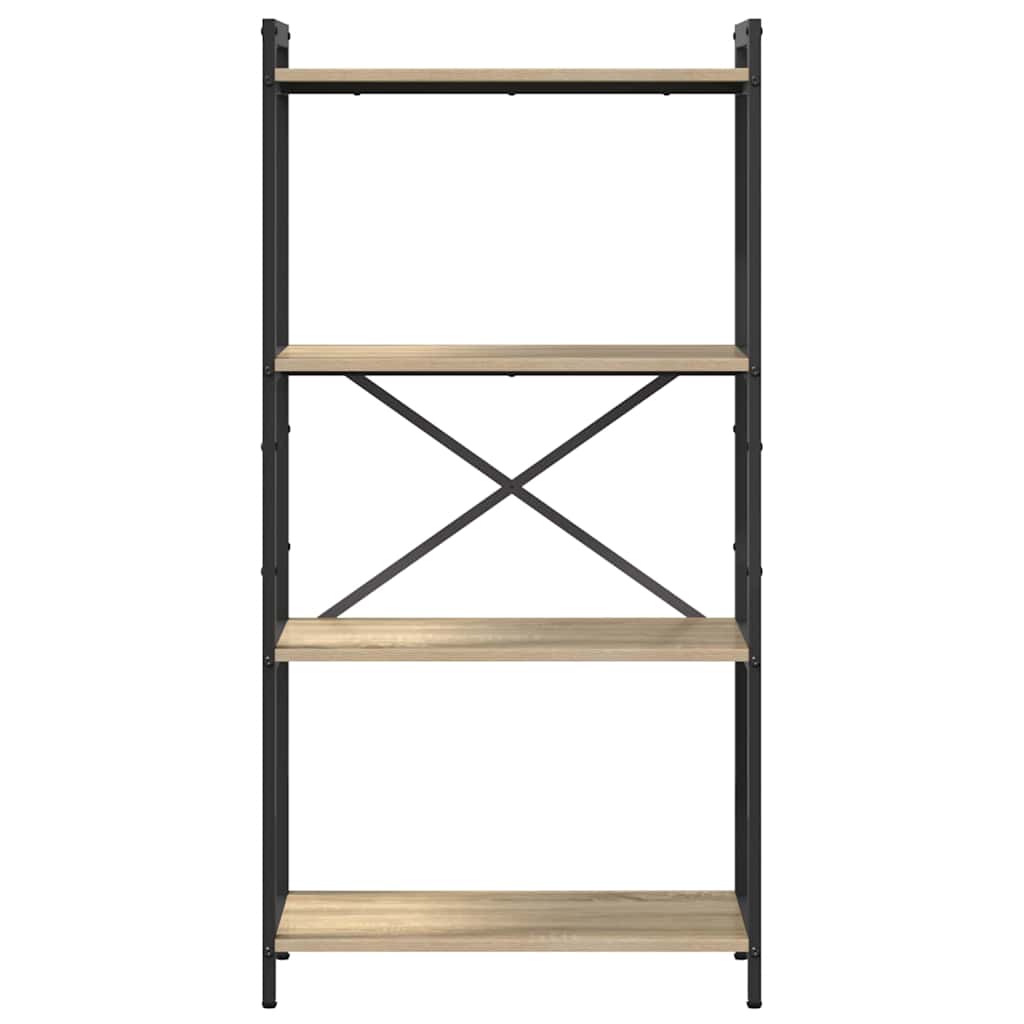Bücherregal Sonoma-Eiche 60 x 30 x 120 cm Holzwerkstoff