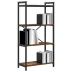 Bücherregal Geräucherte Eiche 60 x 30 x 120 cm Holzwerkstoff