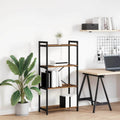 Bücherregal Altholz 60 x 30 x 120 cm Holzwerkstoff