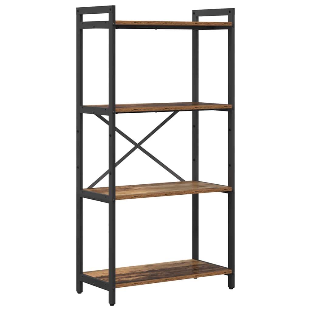 Bücherregal Altholz 60 x 30 x 120 cm Holzwerkstoff
