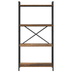 Bücherregal Altholz 60 x 30 x 120 cm Holzwerkstoff