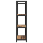 Bücherregal Altholz 60 x 30 x 120 cm Holzwerkstoff