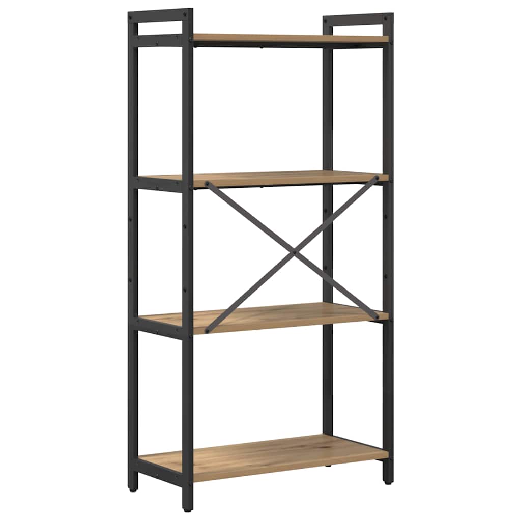 Bücherregal Artisan-Eiche 60 x 30 x 120 cm Holzwerkstoff