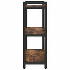 Bücherregal Geräucherte Eiche 60 x 30 x 85 cm Holzwerkstoff