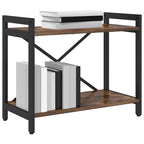 Bücherregal Geräucherte Eiche 60 x 30 x 50 cm Holzwerkstoff