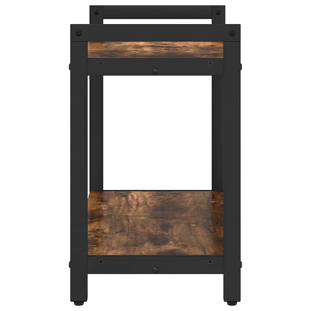 Bücherregal Geräucherte Eiche 60 x 30 x 50 cm Holzwerkstoff