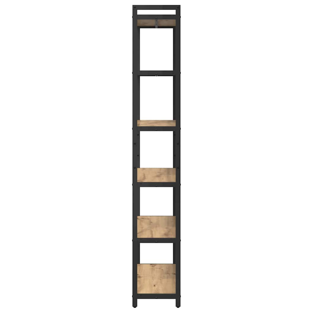 Bücherregal Artisan-Eiche 80 x 30 x 189,5 cm Holzwerkstoff