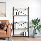 Bücherregal Sonoma-Eiche 80 x 30 x 155 cm Holzwerkstoff