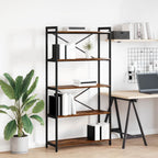 Bücherregal Geräucherte Eiche 80 x 30 x 155 cm Holzwerkstoff
