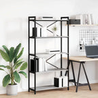 Bücherregal Grau Sonoma 80 x 30 x 155 cm Holzwerkstoff