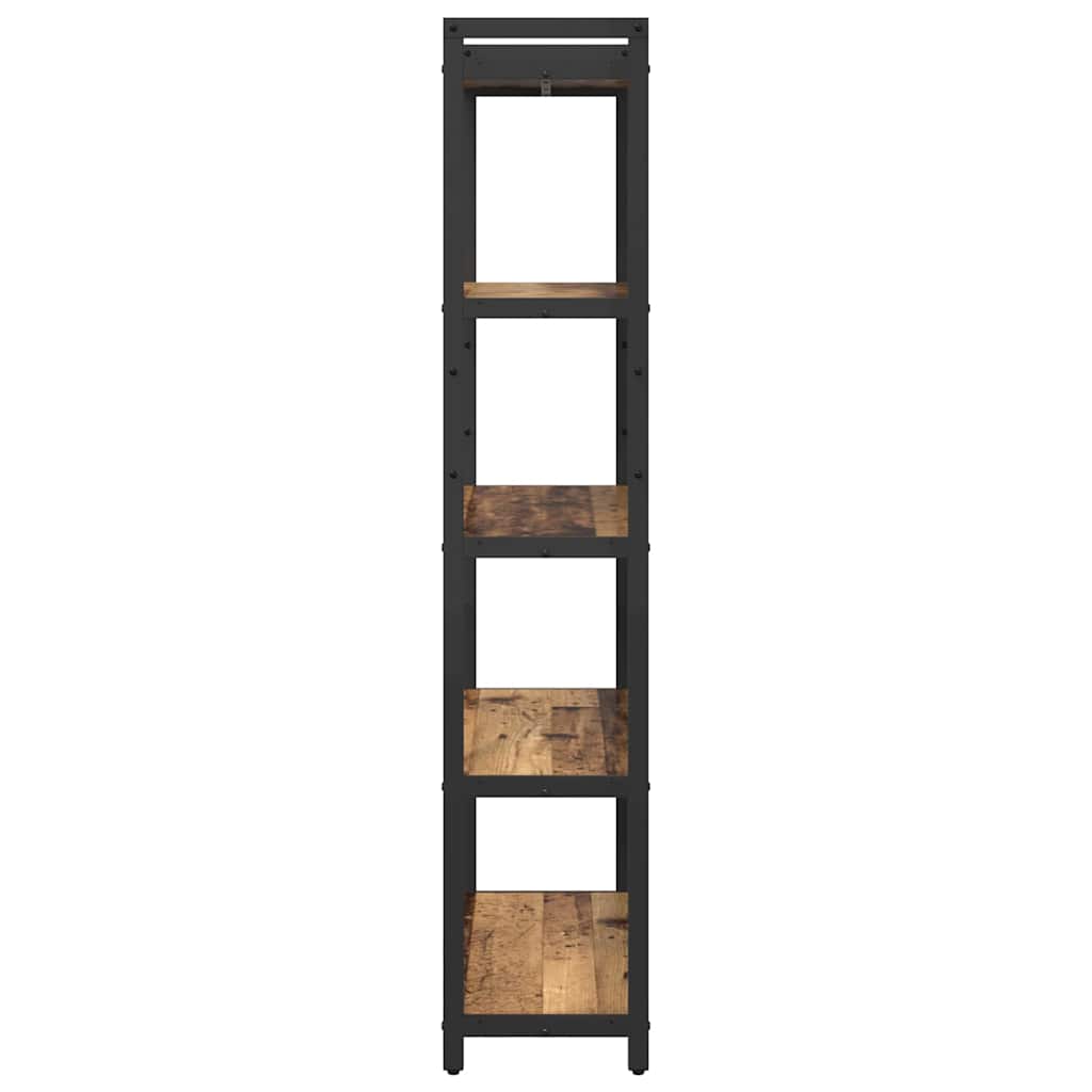Bücherregal Altholz 80 x 30 x 155 cm Holzwerkstoff