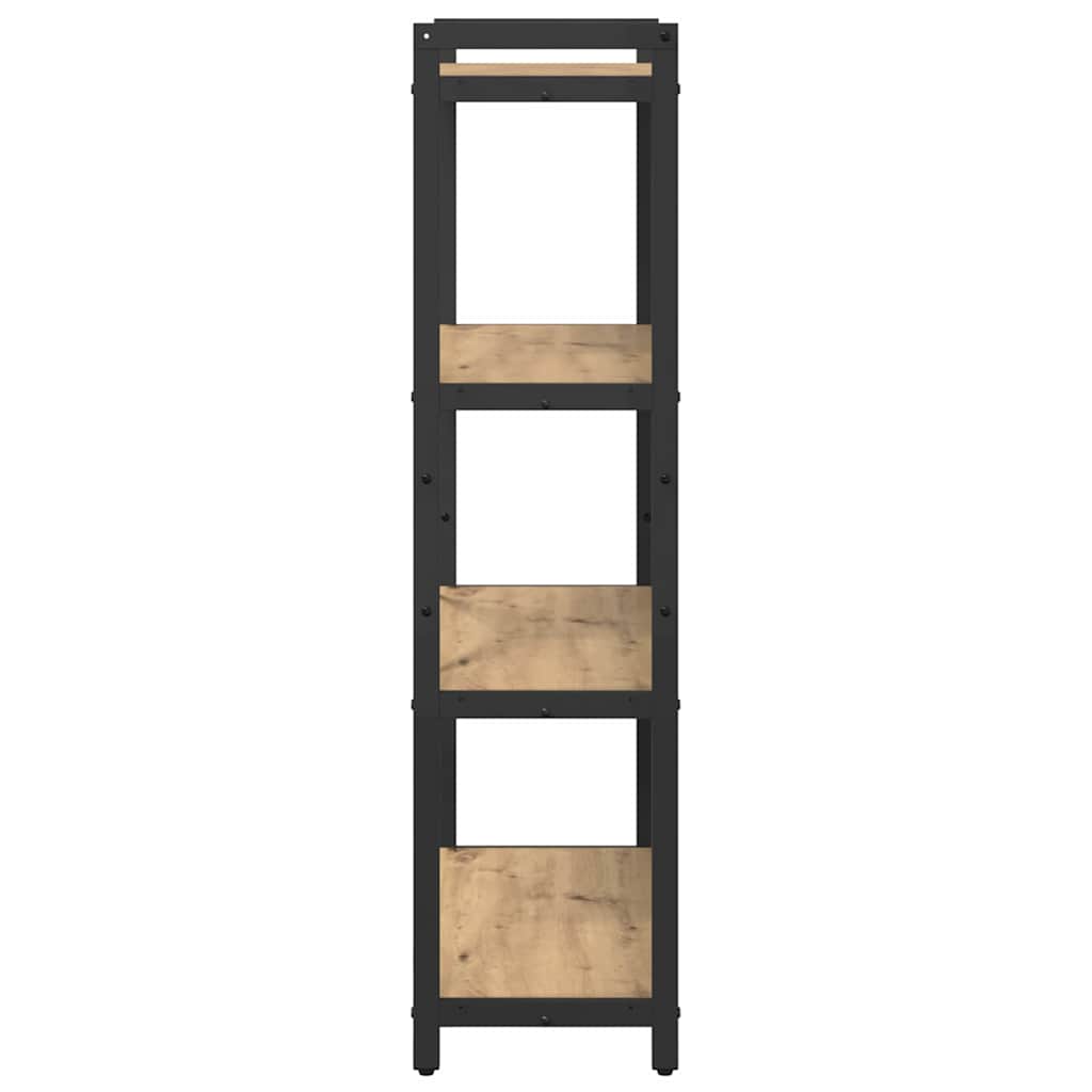 Bücherregal Artisan-Eiche 80 x 30 x 120 cm Holzwerkstoff