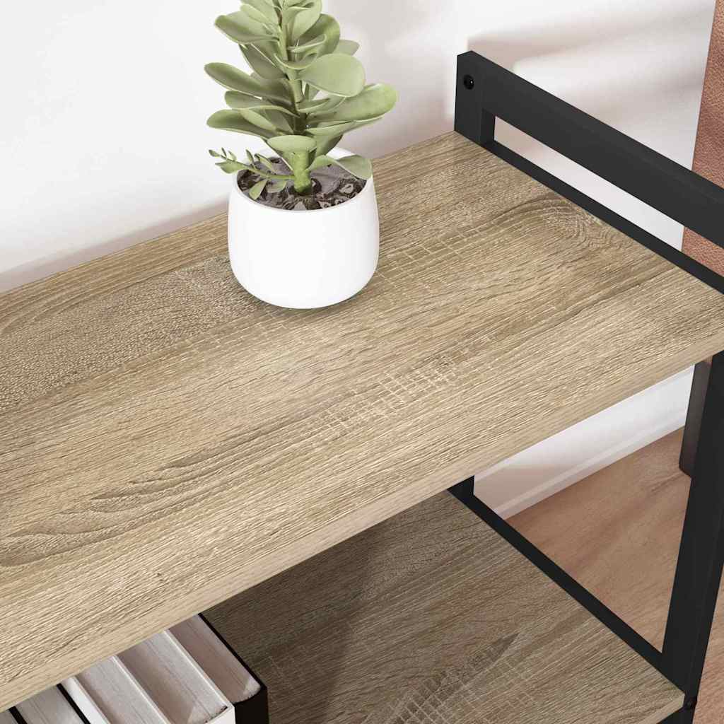 Bücherregal Sonoma-Eiche 80 x 30 x 85 cm Holzwerkstoff