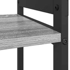 Bücherregal Grau Sonoma 80 x 30 x 85 cm Holzwerkstoff