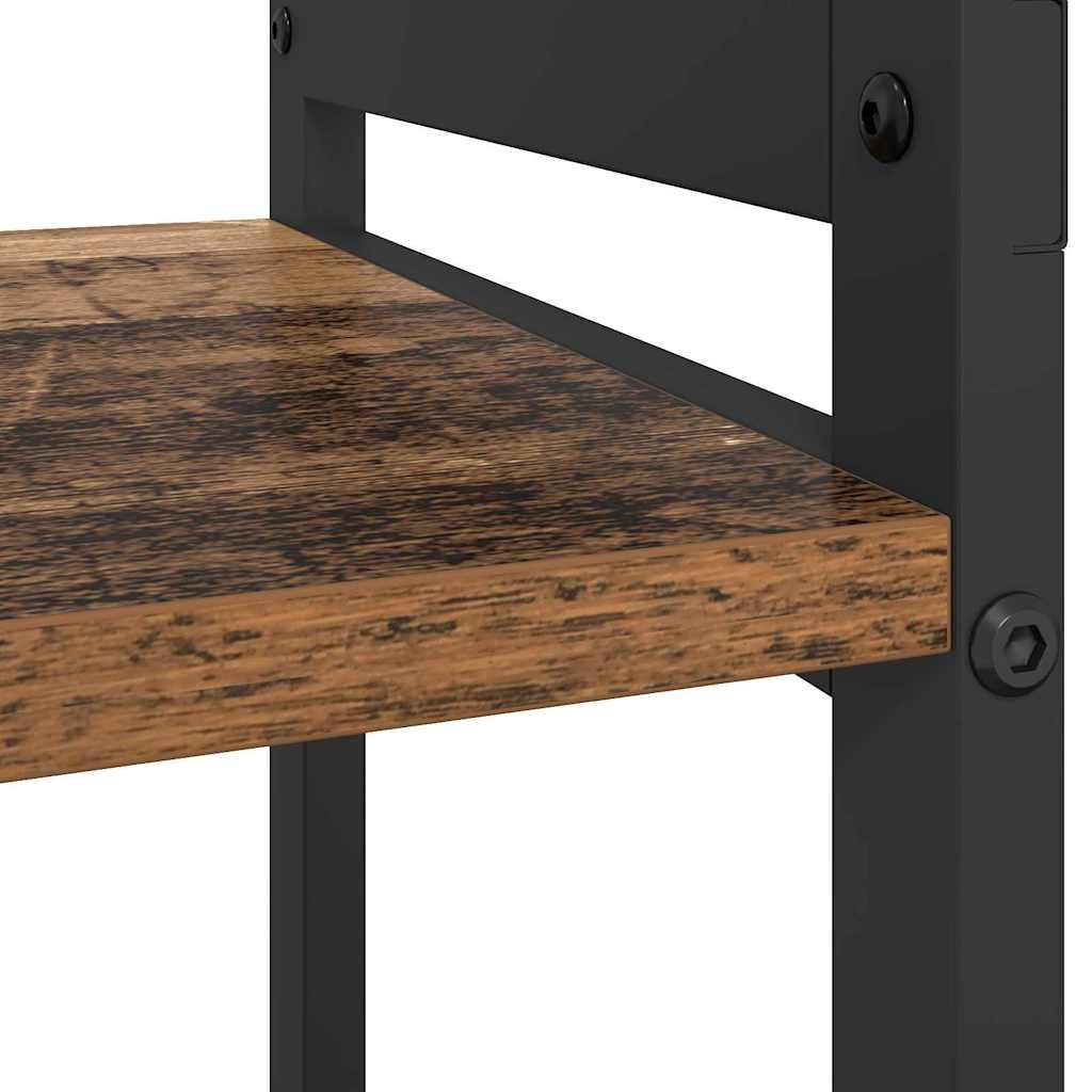 Bücherregal Altholz 80 x 30 x 85 cm Holzwerkstoff