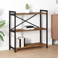 Bücherregal Altholz 80 x 30 x 85 cm Holzwerkstoff