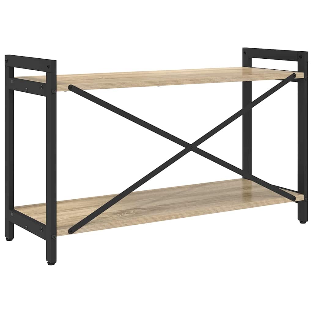 Bücherregal Sonoma-Eiche 80 x 30 x 50 cm Holzwerkstoff