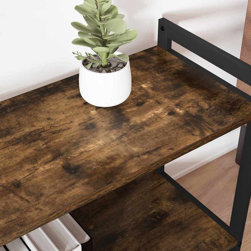 Bücherregal Geräucherte Eiche 80 x 30 x 50 cm Holzwerkstoff