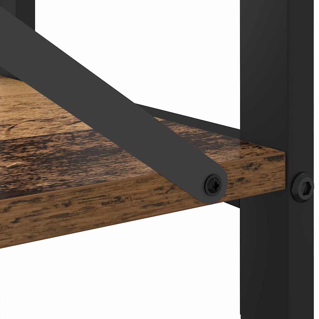 Bücherregal Altholz 80 x 30 x 50 cm Holzwerkstoff