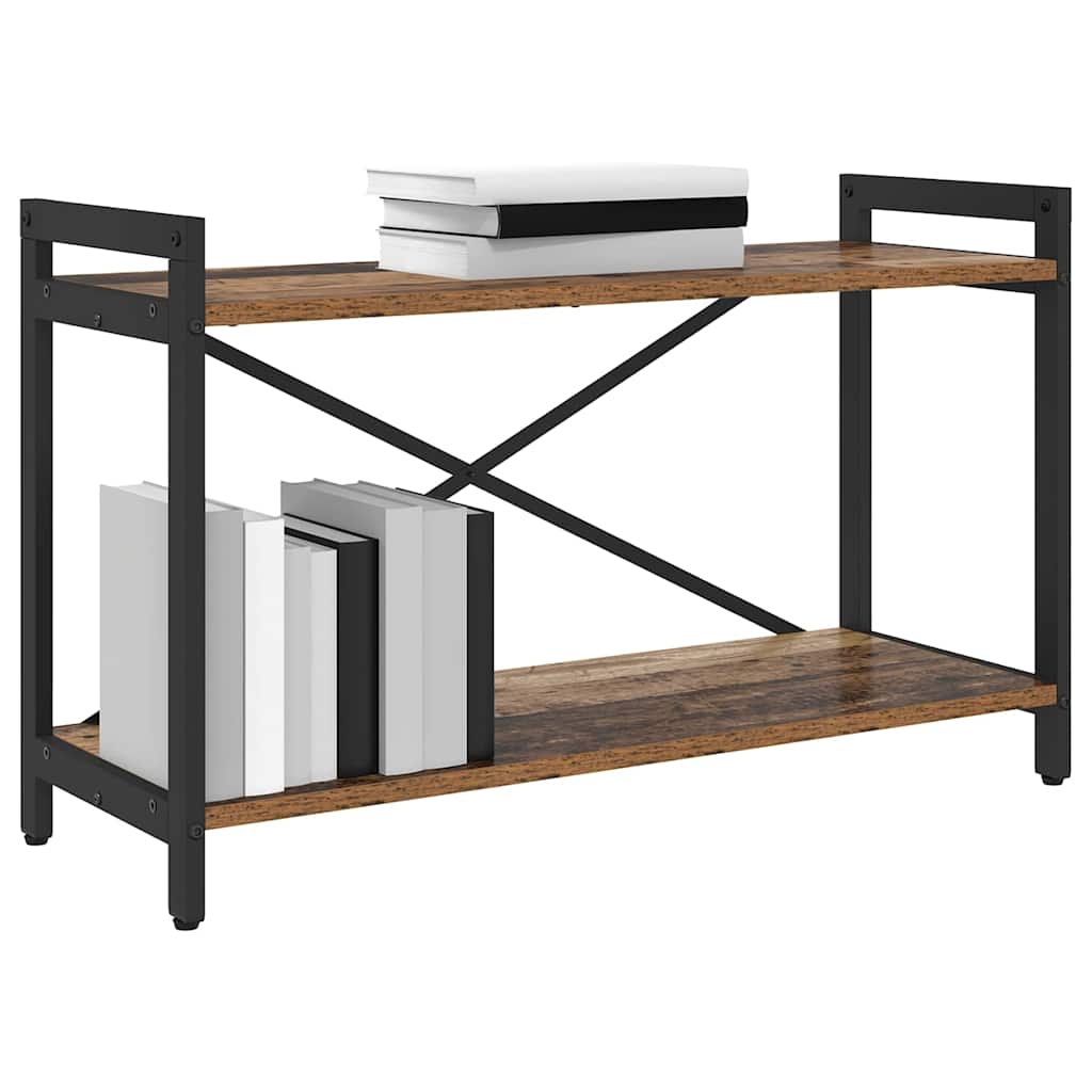 Bücherregal Altholz 80 x 30 x 50 cm Holzwerkstoff