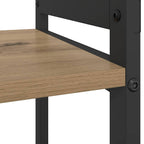 Bücherregal Artisan-Eiche 80 x 30 x 50 cm Holzwerkstoff