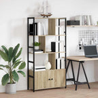 Bücherregal Sonoma-Eiche 80 x 30 x 155,5 cm Holzwerkstoff