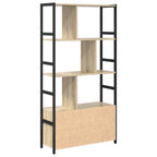 Bücherregal Sonoma-Eiche 80 x 30 x 155,5 cm Holzwerkstoff