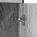 Bücherregal Grau Sonoma 80 x 30 x 155,5 cm Holzwerkstoff