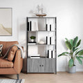Bücherregal Grau Sonoma 80 x 30 x 155,5 cm Holzwerkstoff