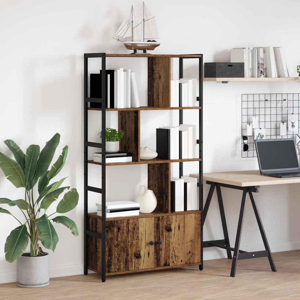 Bücherregal Altholz 80 x 30 x 155,5 cm Holzwerkstoff