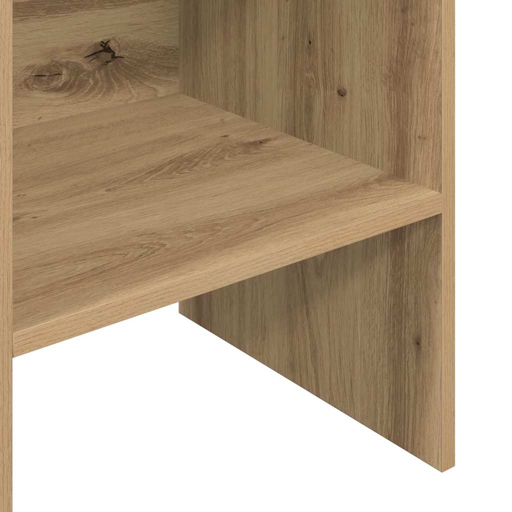 Bücherregal Artisan-Eiche 40 x 35 x 180 cm Holzwerkstoff