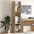 Bücherregal Artisan-Eiche 40 x 35 x 180 cm Holzwerkstoff