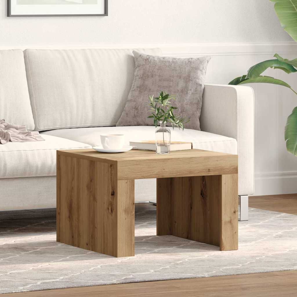 Couchtisch Artisan-Eiche 50 x 50 x 35 cm Holzwerkstoff