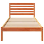 Bettrahmen Wachsbraun 80 x 210 cm Massives Kiefernholz