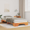 Bettrahmen Braun 100 x 210 cm Massives Kiefernholz