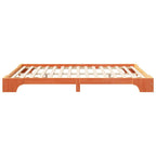 Bettrahmen Braun 160 x 210 cm Massives Kiefernholz