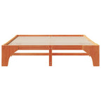Bettrahmen Braun 200 x 200 cm Massives Kiefernholz