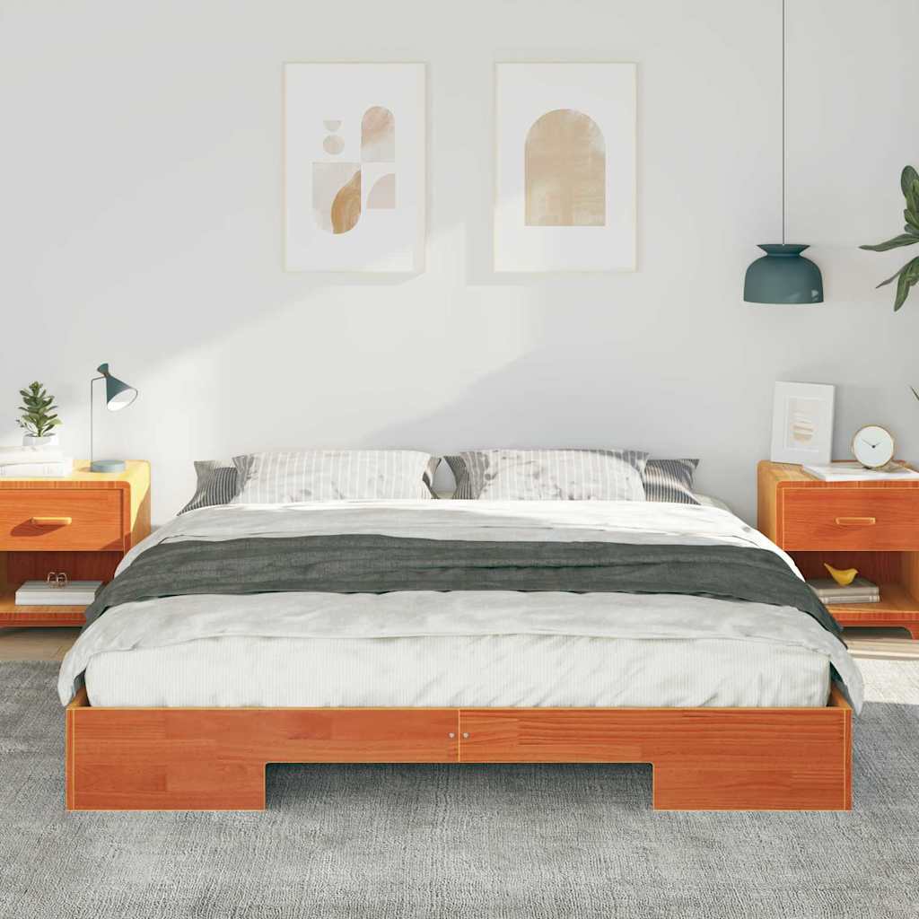Bettgestell Braun 200 x 200 cm