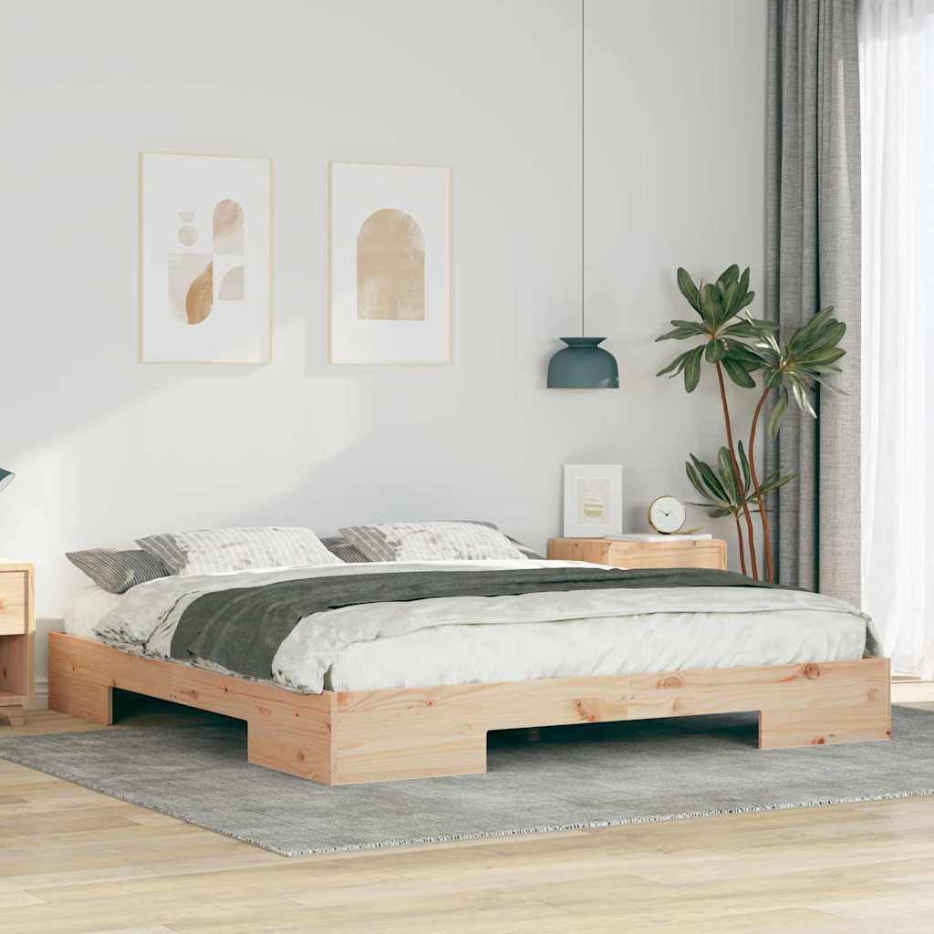 Bettgestell Braun 180 x 200 cm