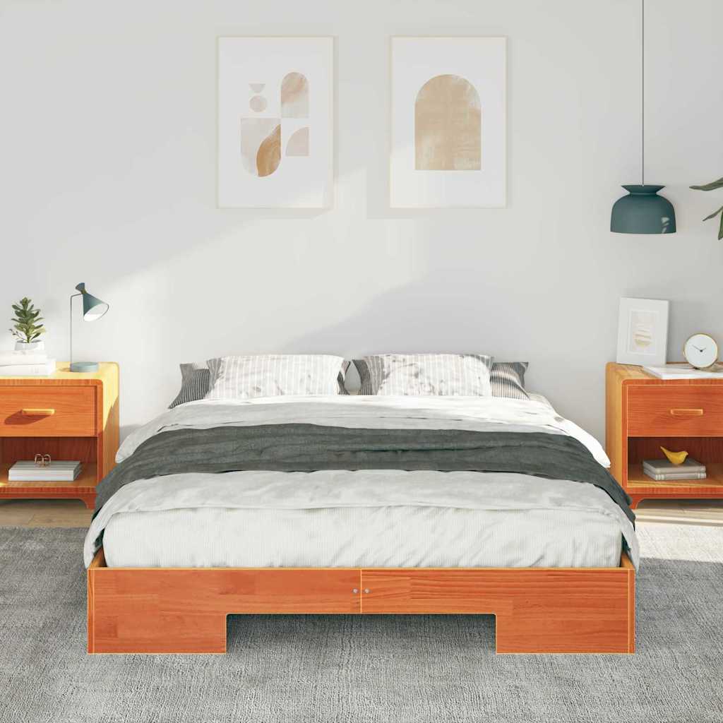 Bettgestell Braun 160 x 200 cm