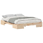Bettgestell Braun 150 x 200 cm