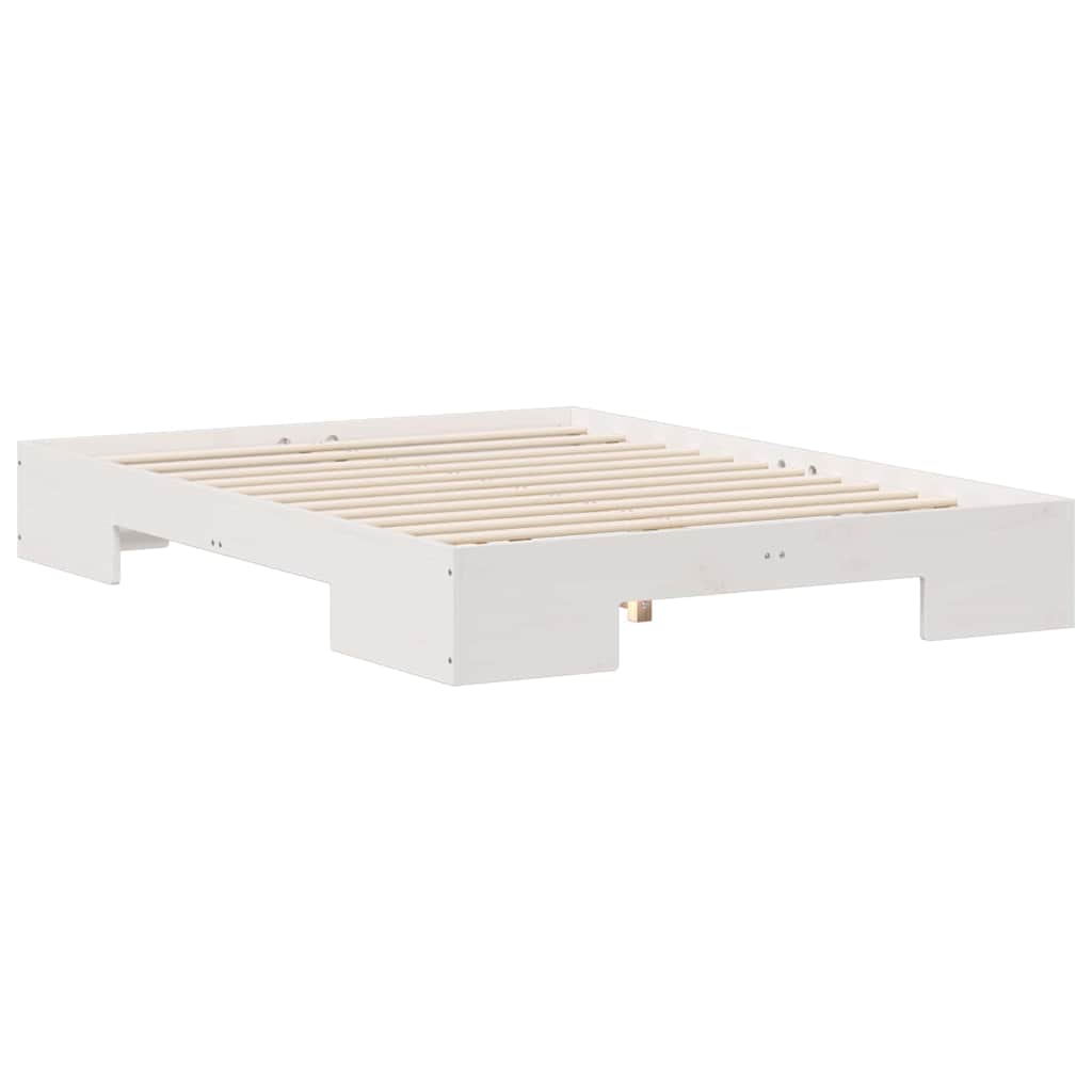 Bettgestell Weiß 120 x 200 cm