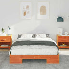 Bettgestell Braun 140 x 190 cm