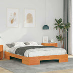 Bettgestell Braun 135 x 190 cm