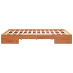 Bettgestell Braun 135 x 190 cm