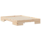 Bettgestell Braun 120 x 190 cm
