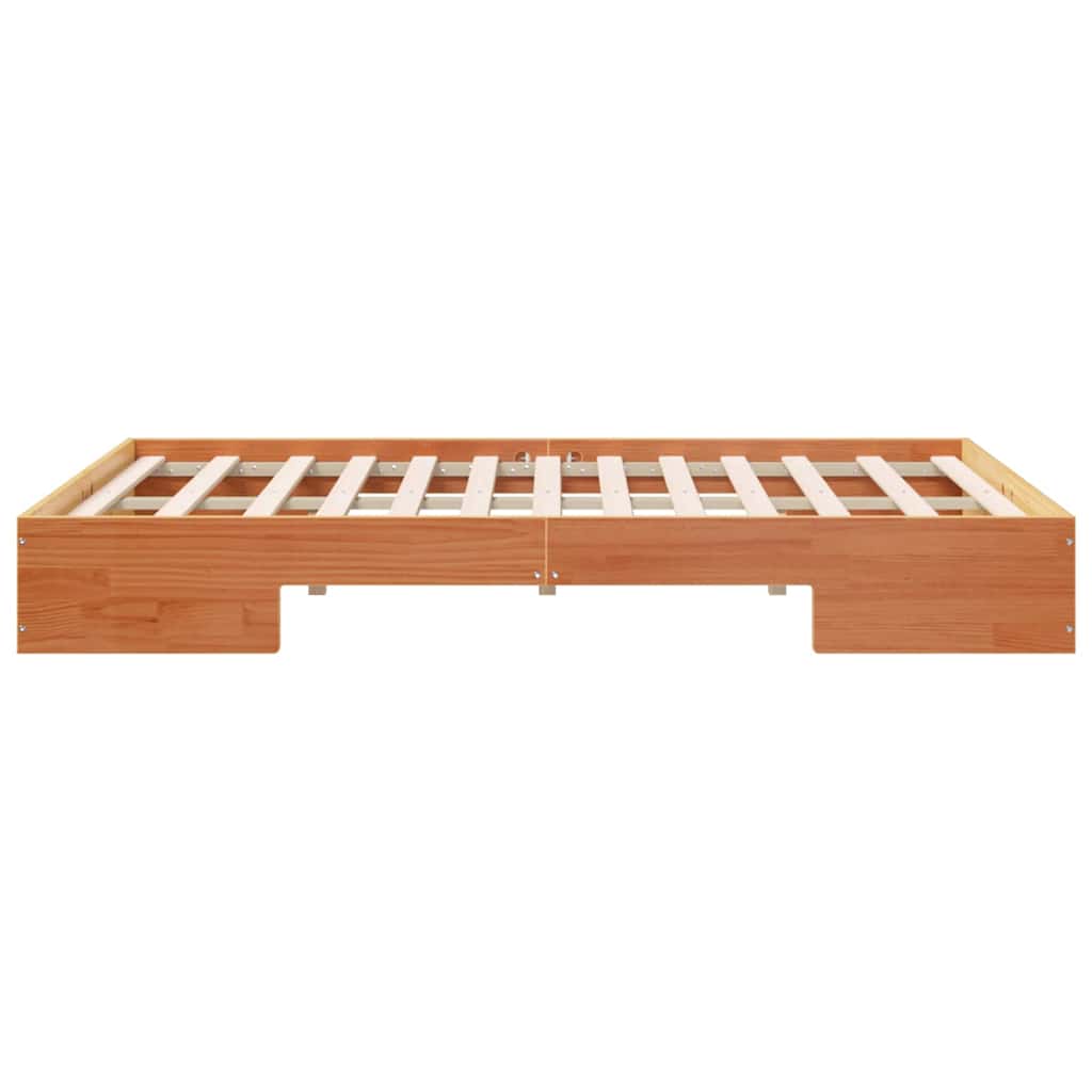 Bettgestell Braun 120 x 190 cm