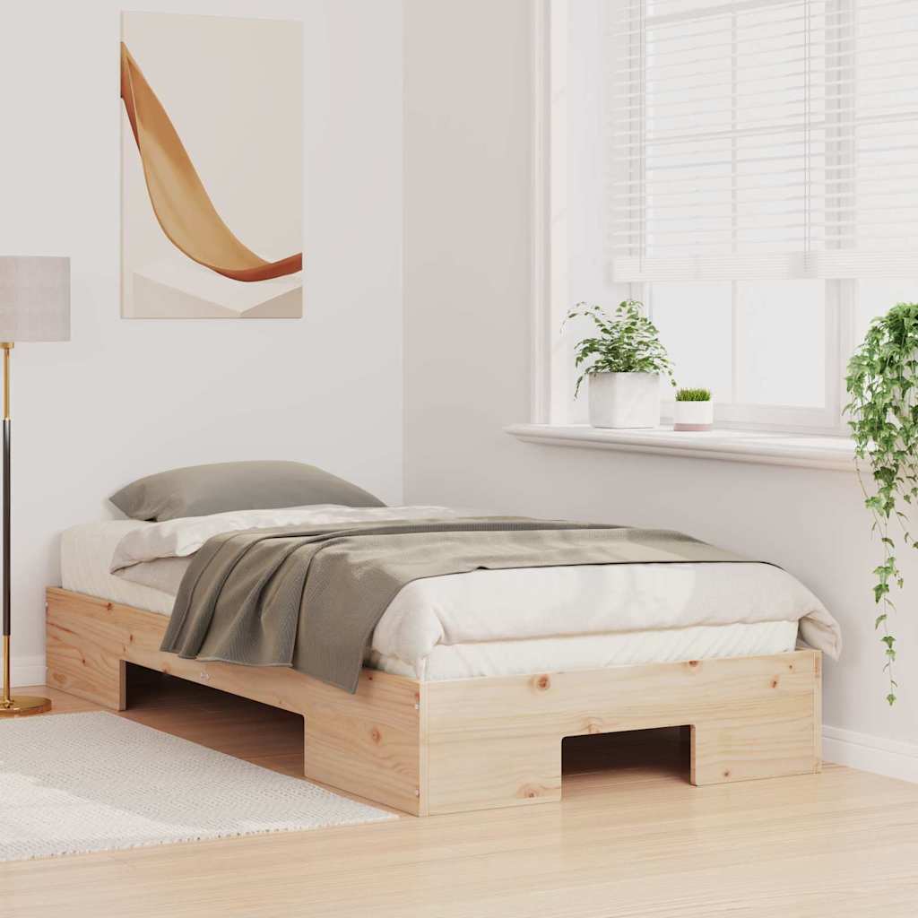 Bettgestell Braun 100 x 200 cm